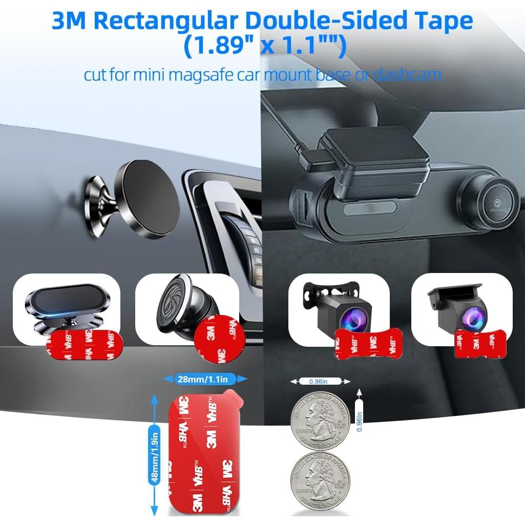 Cinta Adhesiva Doble Cara 3M VOLPORT para Soporte de Teléfono