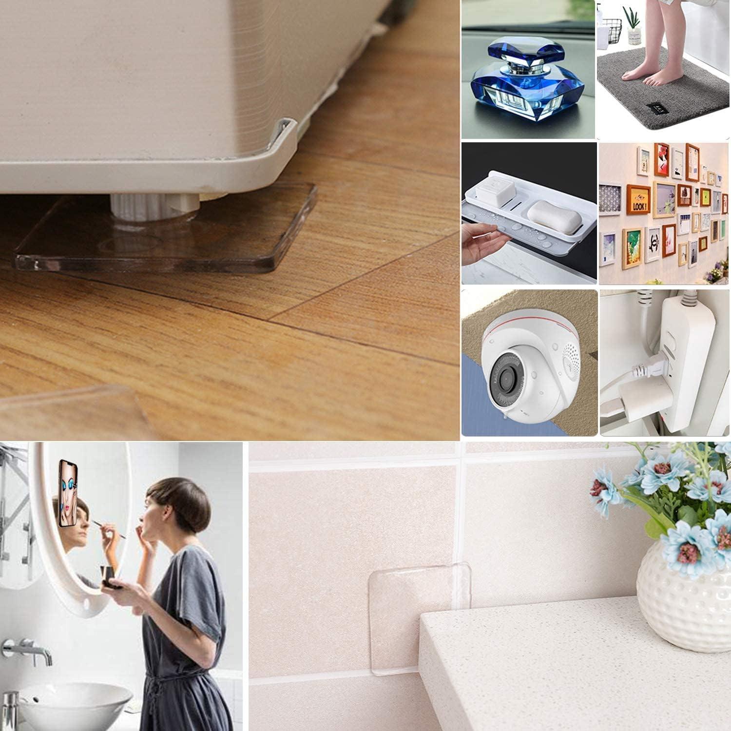 Almohadillas de Gel Antideslizantes Ywhomal 10 Piezas Transparentes