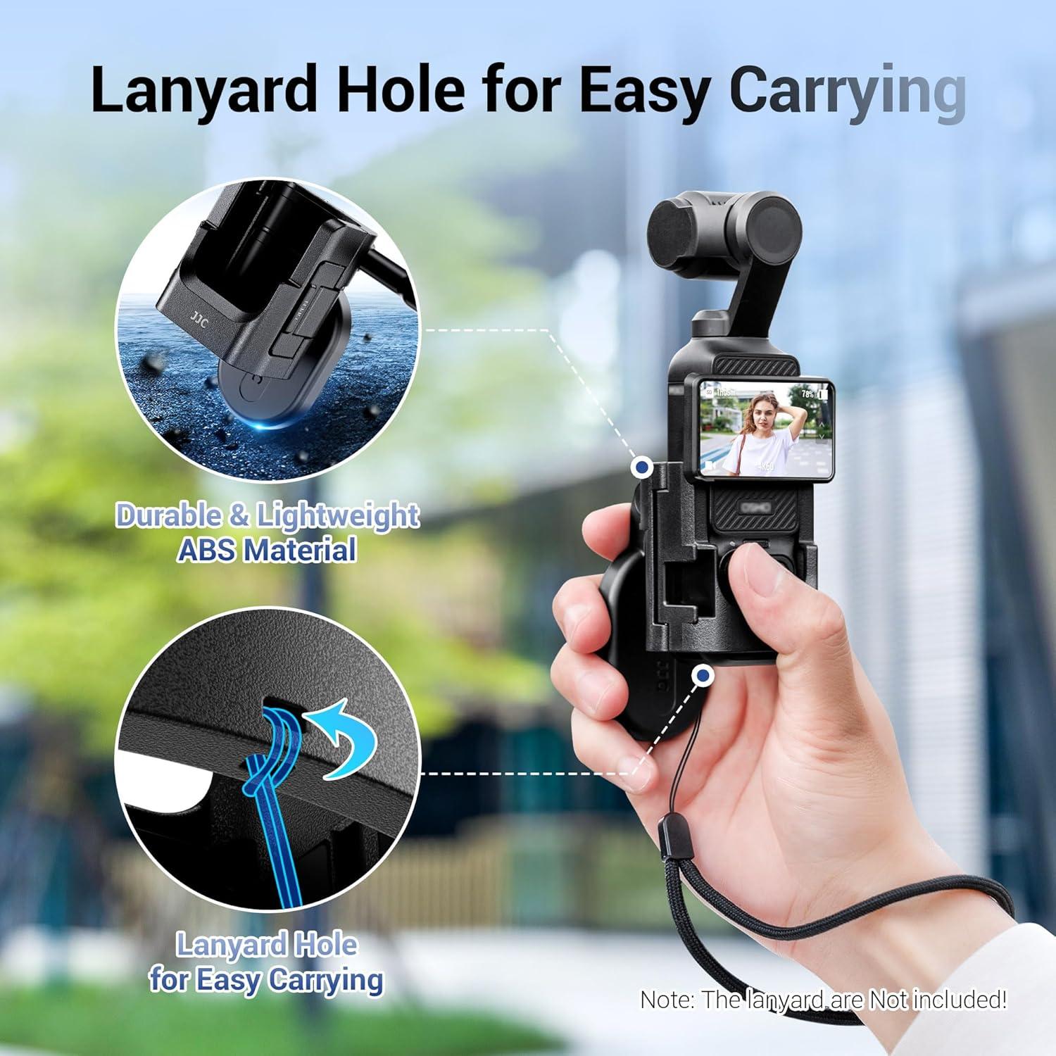 Soporte Magnético JJC para DJI Osmo Pocket 3 con Zapata Fría