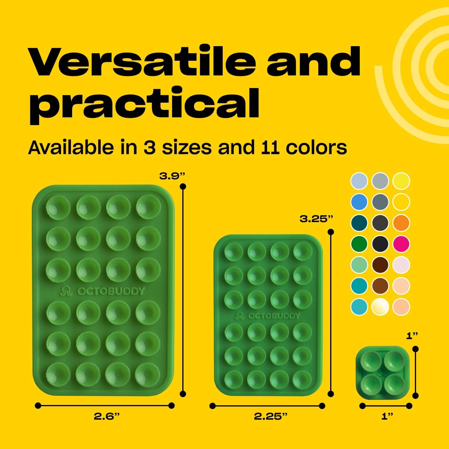 Soporte Adhesivo OCTOBUDDY MAX para Teléfonos Verde 6.6x9.9cm