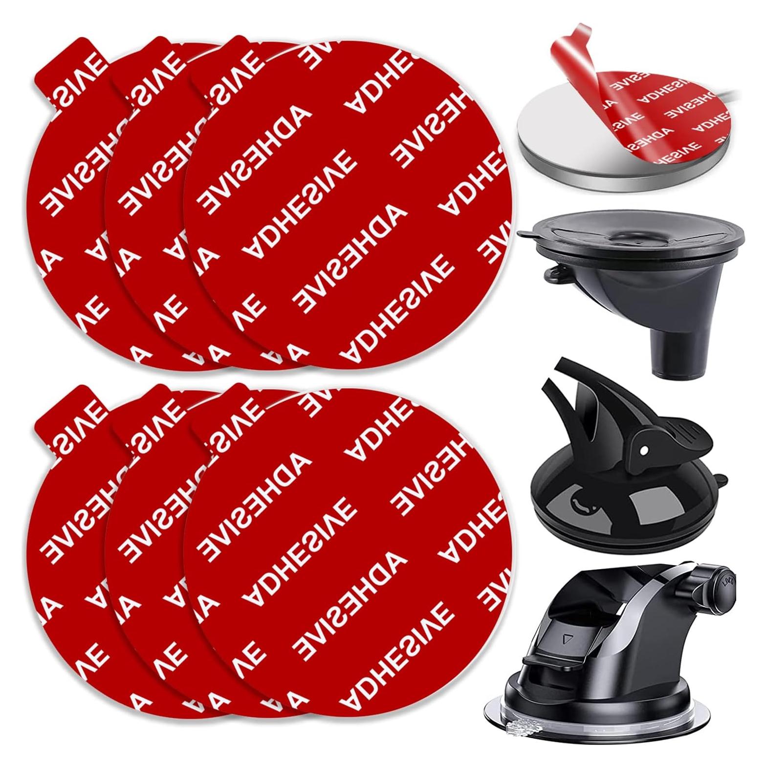 Adhesivos de Doble Cara 53mm Galundge - 6 Piezas para Soporte