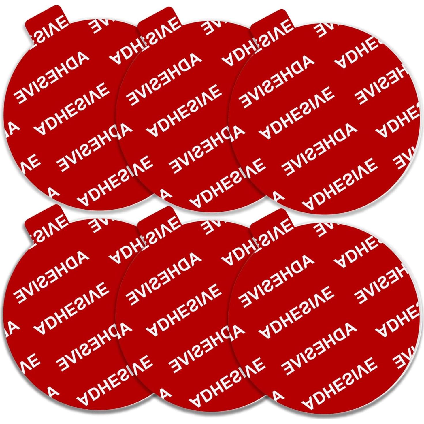 Adhesivos de Doble Cara 53mm Galundge - 6 Piezas para Soporte