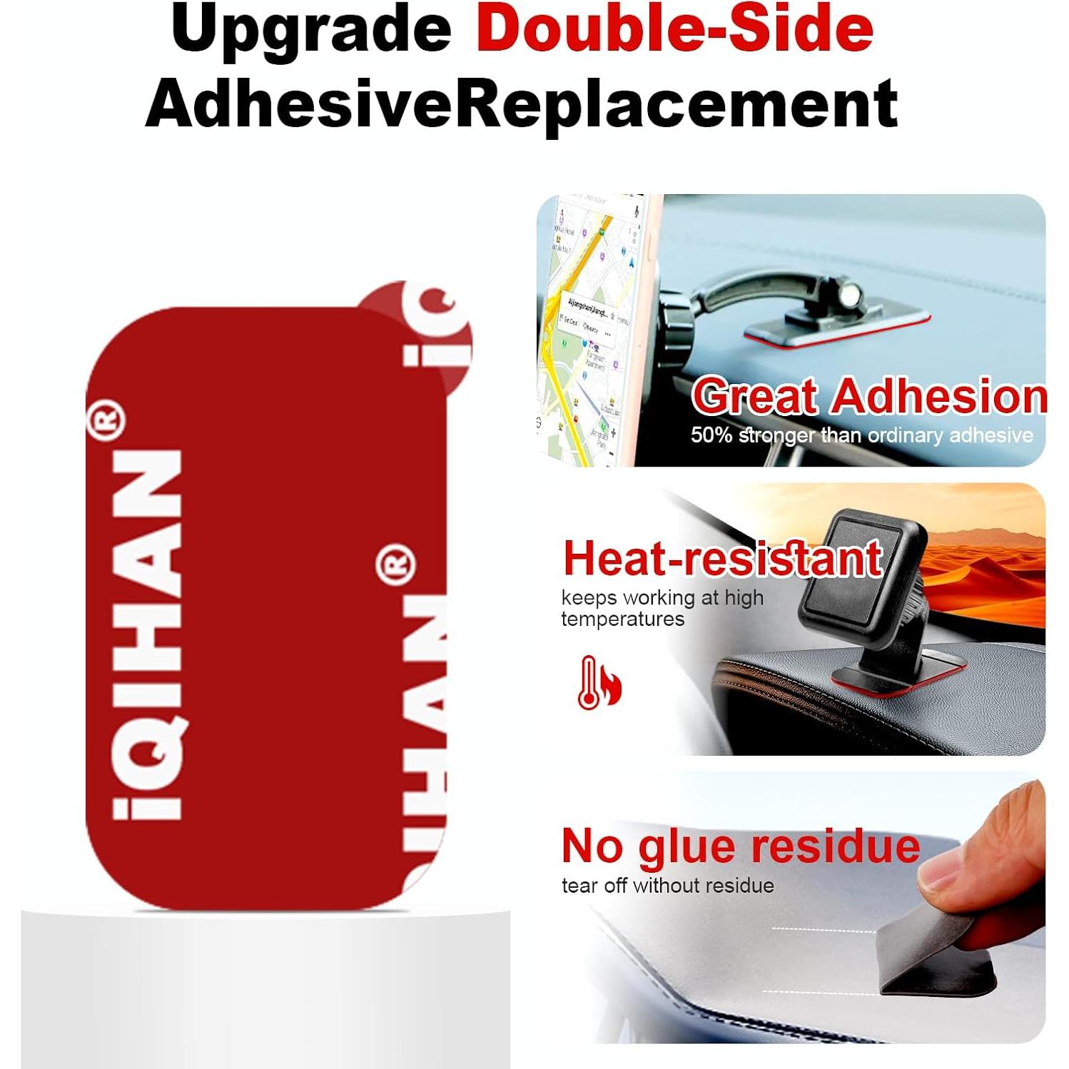 Almohadillas Adhesivas Doble Cara Promkig 6pcs 4.75x2.74cm