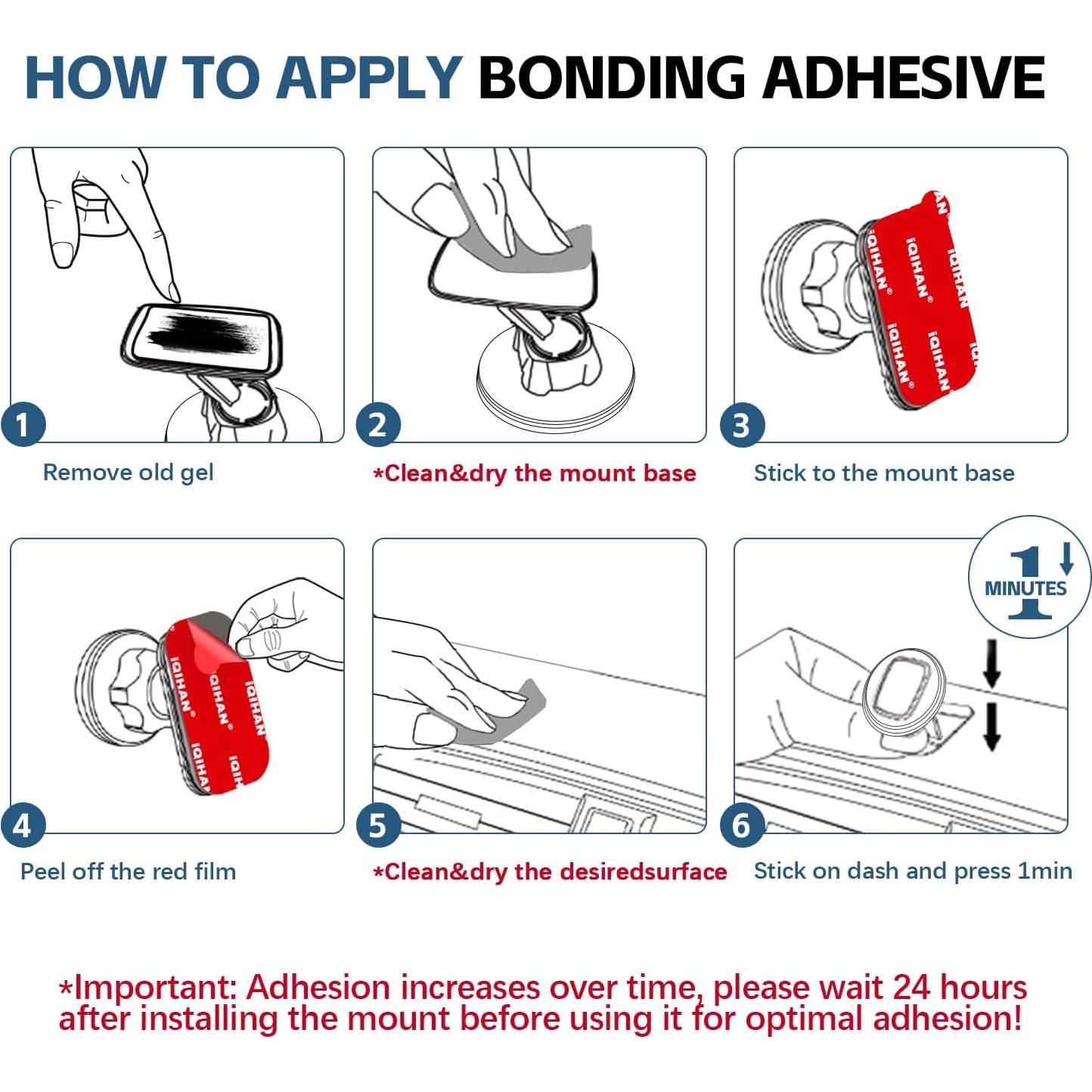 Almohadillas Adhesivas Doble Cara Promkig 6pcs 4.75x2.74cm