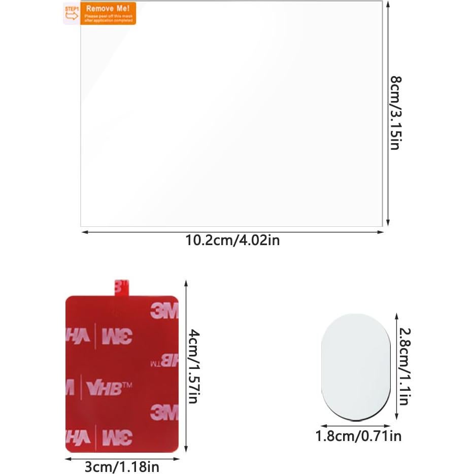 Almohadillas Adhesivas Dobles Caras Sonku 8 Pcs para Cámara