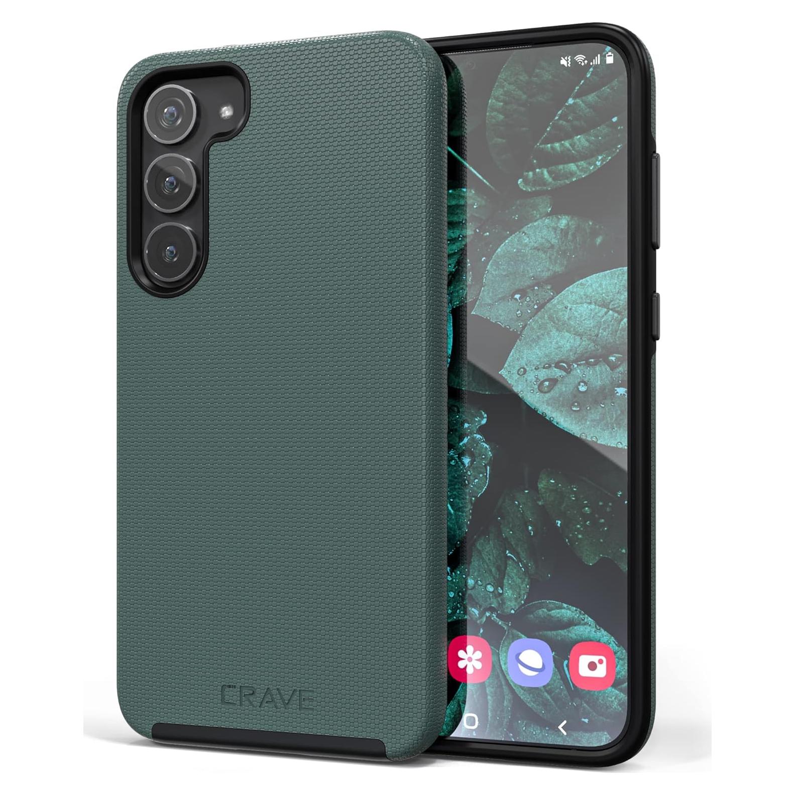 Funda Dual Guard Crave para Samsung Galaxy S23 Plus - Verde