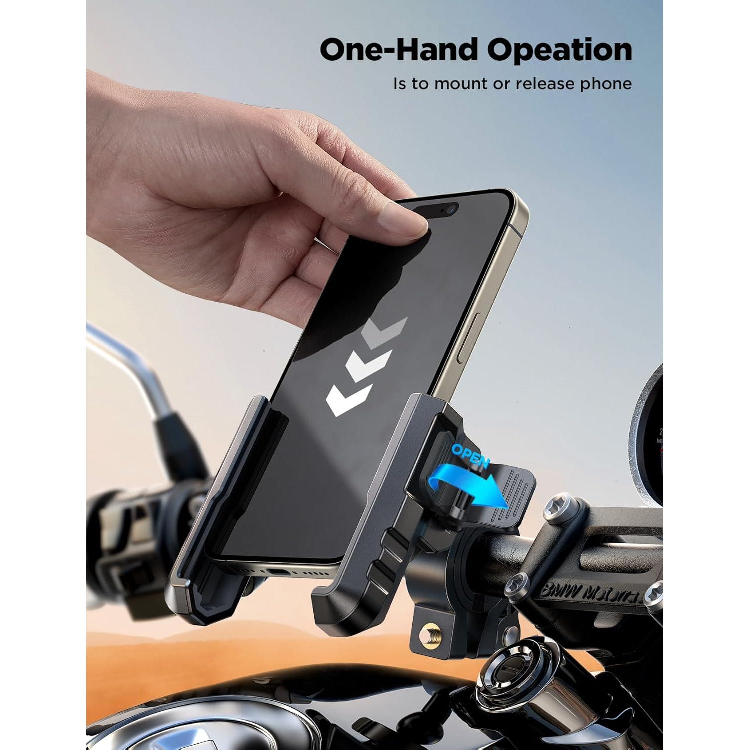 Soporte para Teléfono de Motocicleta JOYROOM JR-2024 - Compatible con 4.7-7"