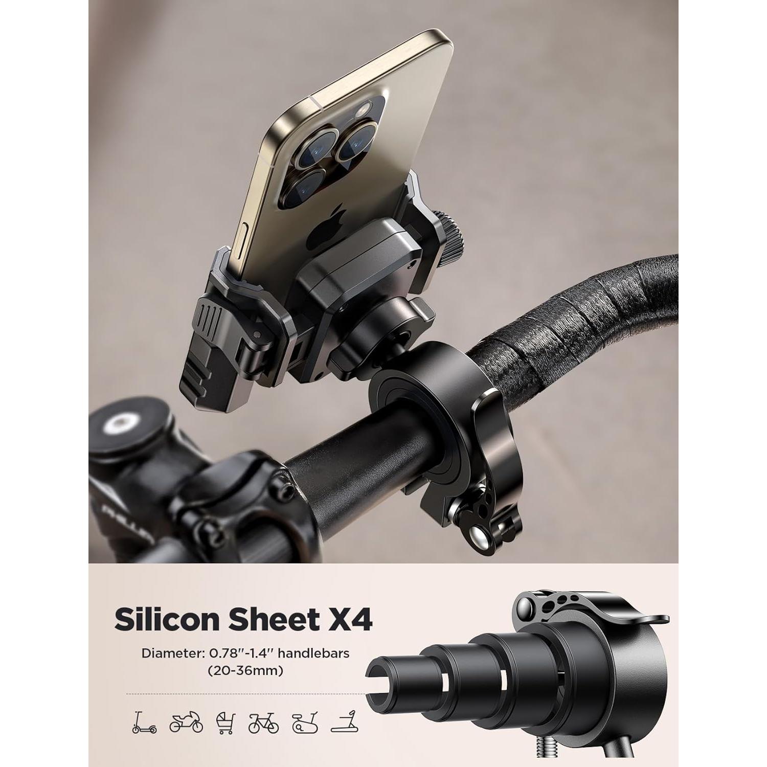 Soporte para Teléfono de Motocicleta JOYROOM JR-2024 - Compatible con 4.7-7"