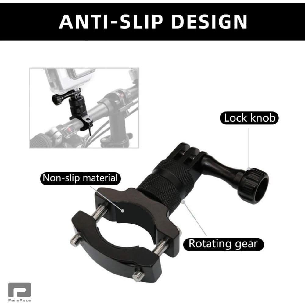 Soporte para bicicleta ParaPace para GoPro y cámaras de acción