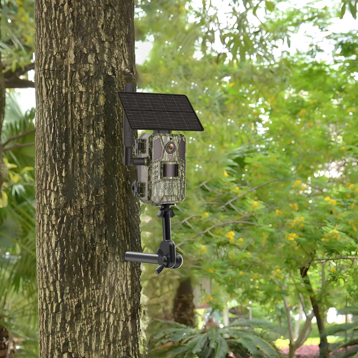 Soporte para cámara de sendero NUOBAKE Kit 2 piezas 360°