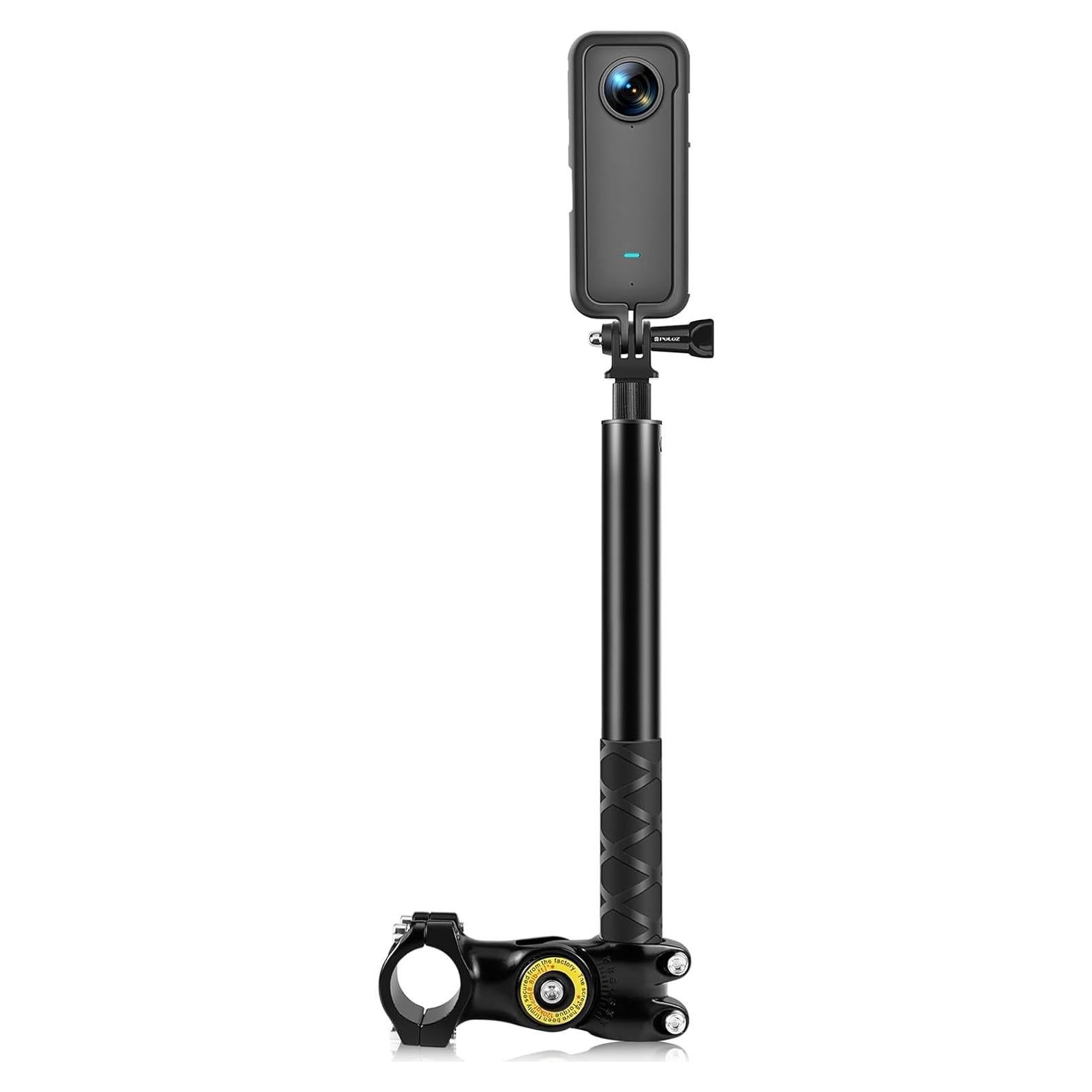 Palo Selfie PULUZ para Motocicleta y Bicicleta 27.94-113.67 cm