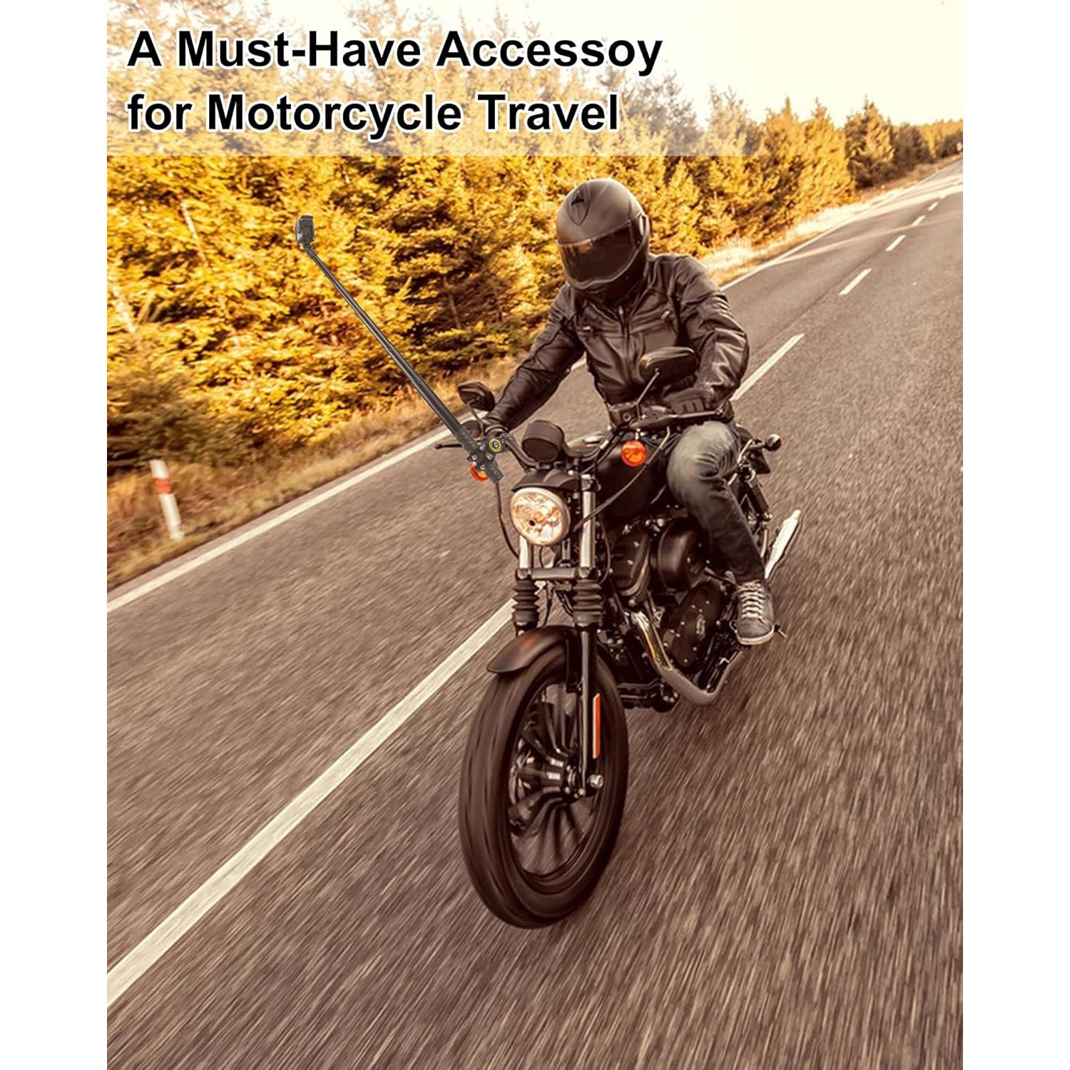 Palo Selfie PULUZ para Motocicleta y Bicicleta 27.94-113.67 cm