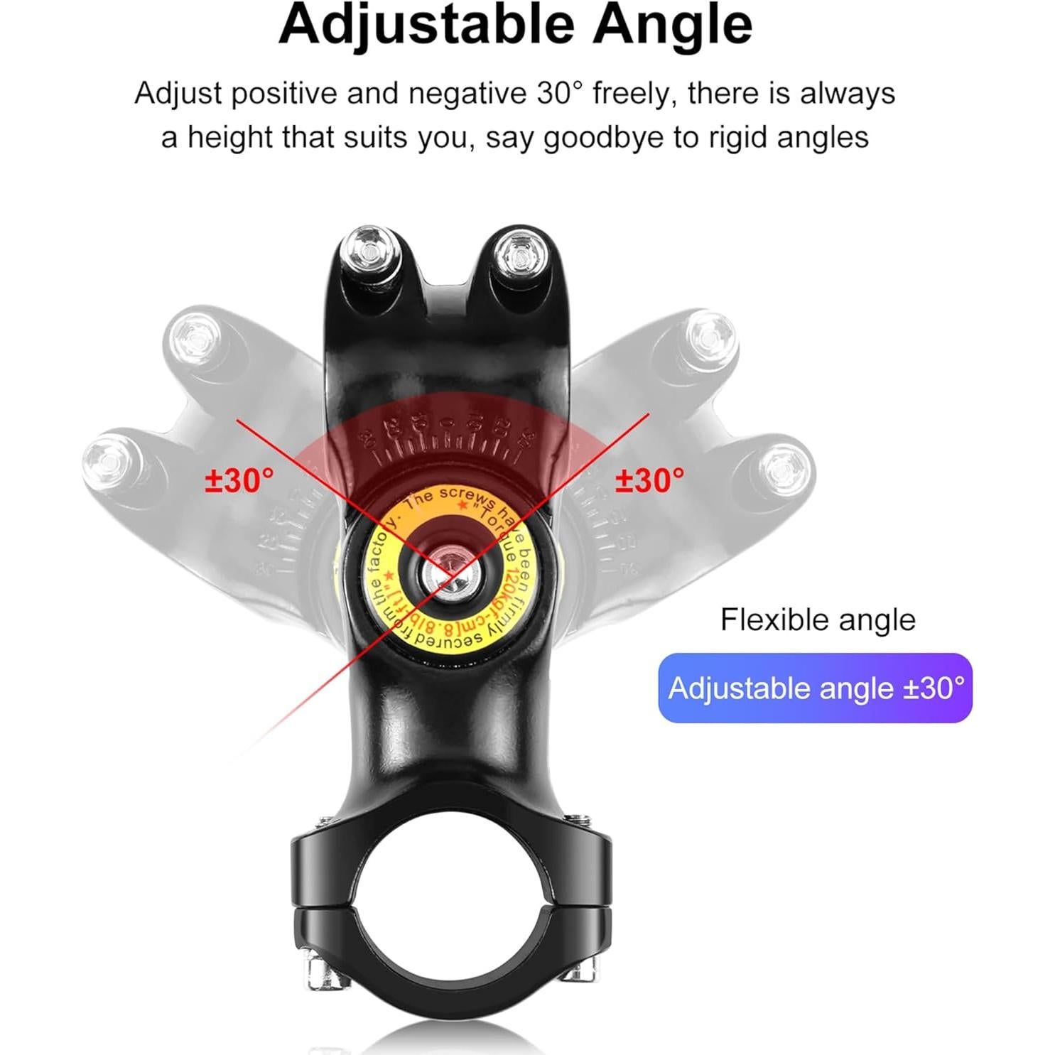 Palo Selfie PULUZ para Motocicleta y Bicicleta 27.94-113.67 cm