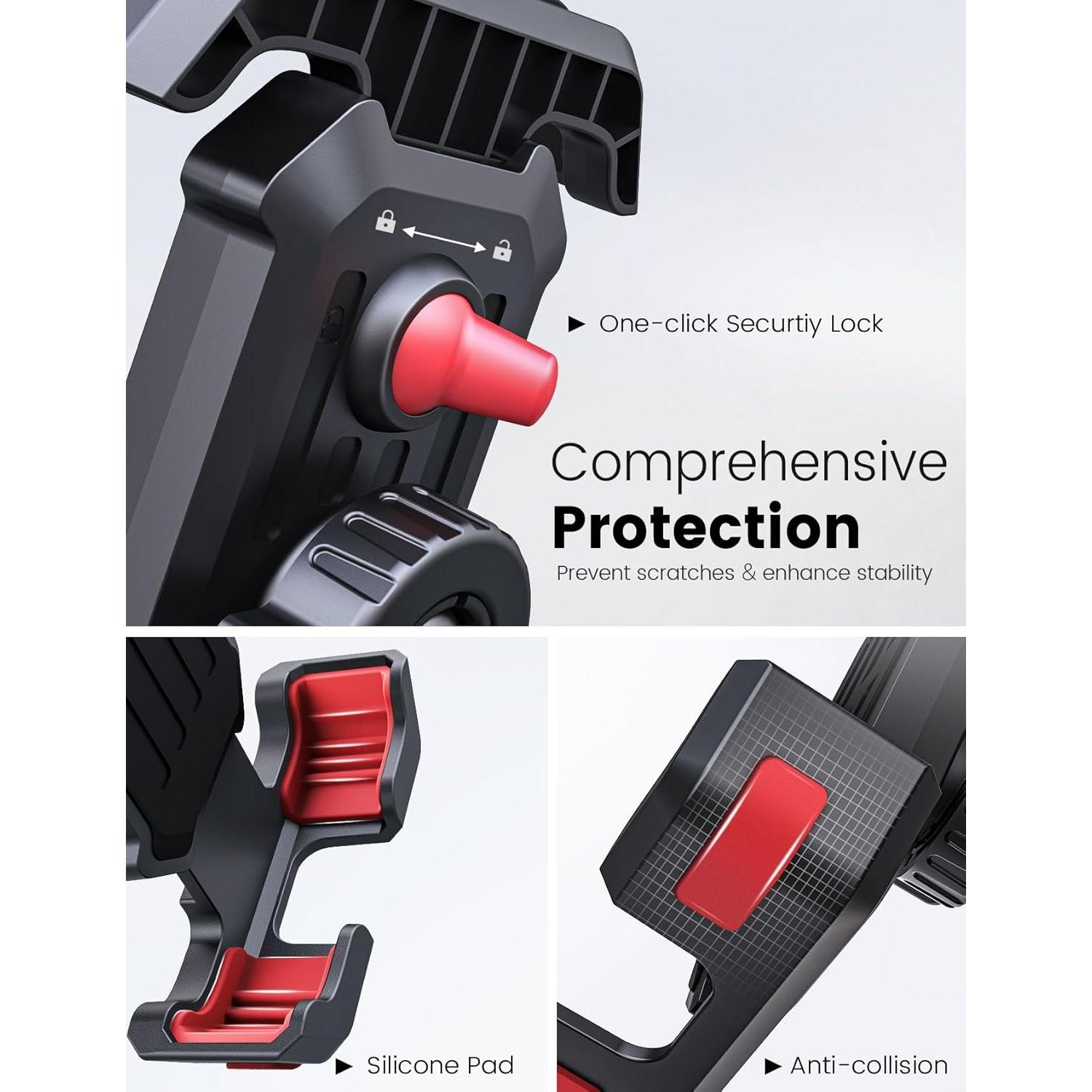 Soporte para Teléfono de Bicicleta Pnitri 2025 - Instalación Rápida