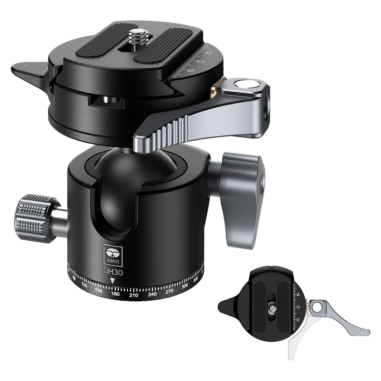 Cabezal de Trípode SIRUI GH30 con Liberación Rápida 10kg