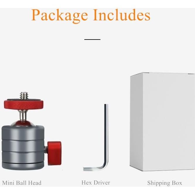 Cabezal de bola panorámico BIFANS 360° para cámaras y trípodes