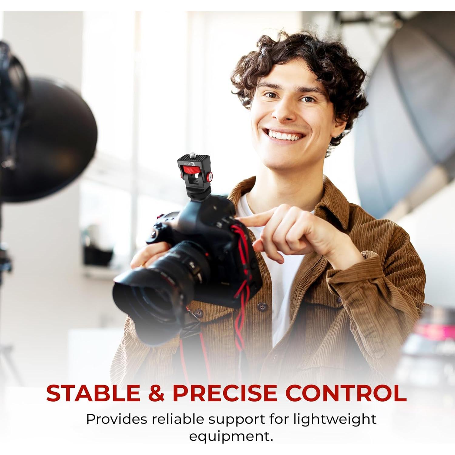 Cabezal de Bola Mini Reflex Camera TE277 Aluminio 360°