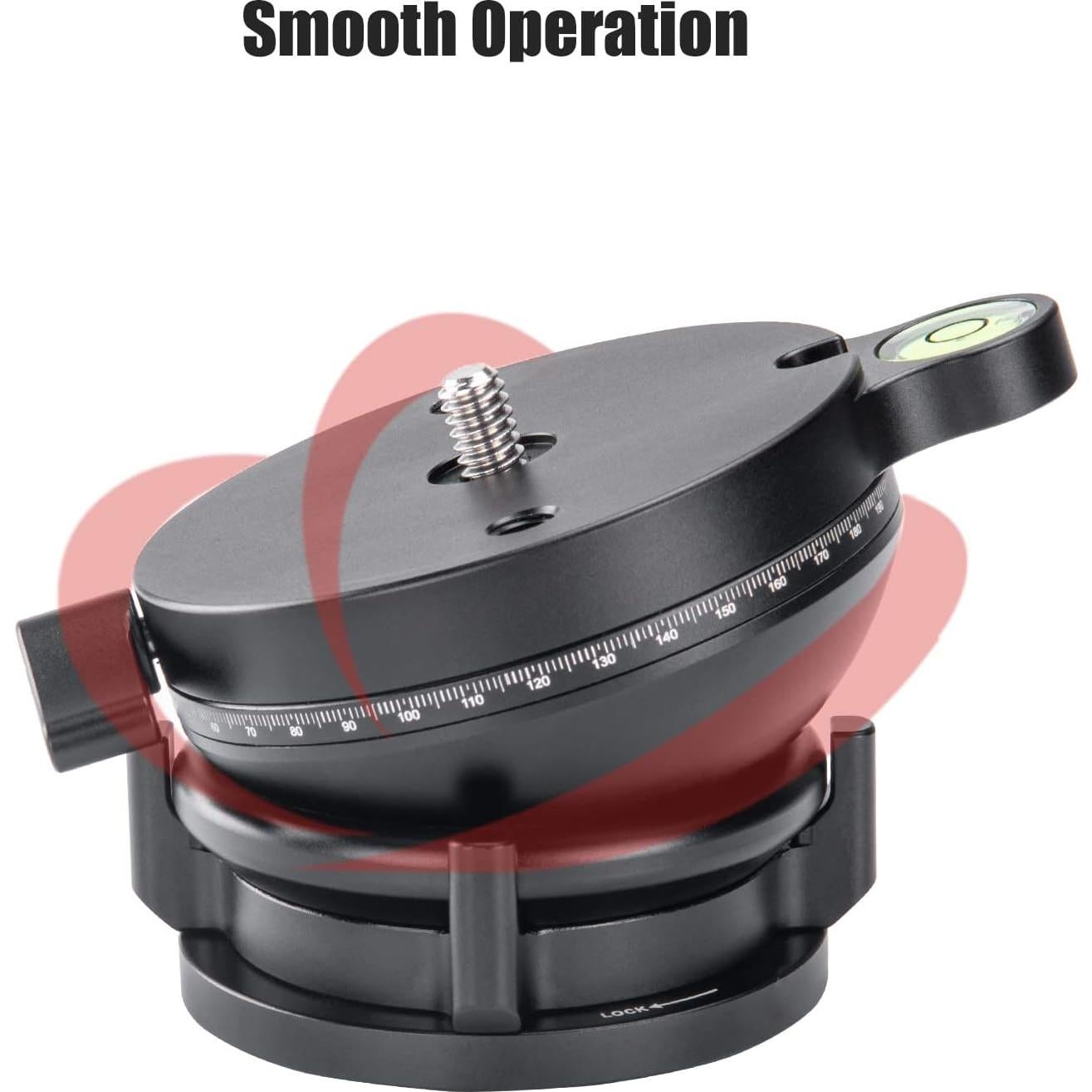 Cabezal de trípode panorámico SUNWAYFOTO LB-68R 10kg