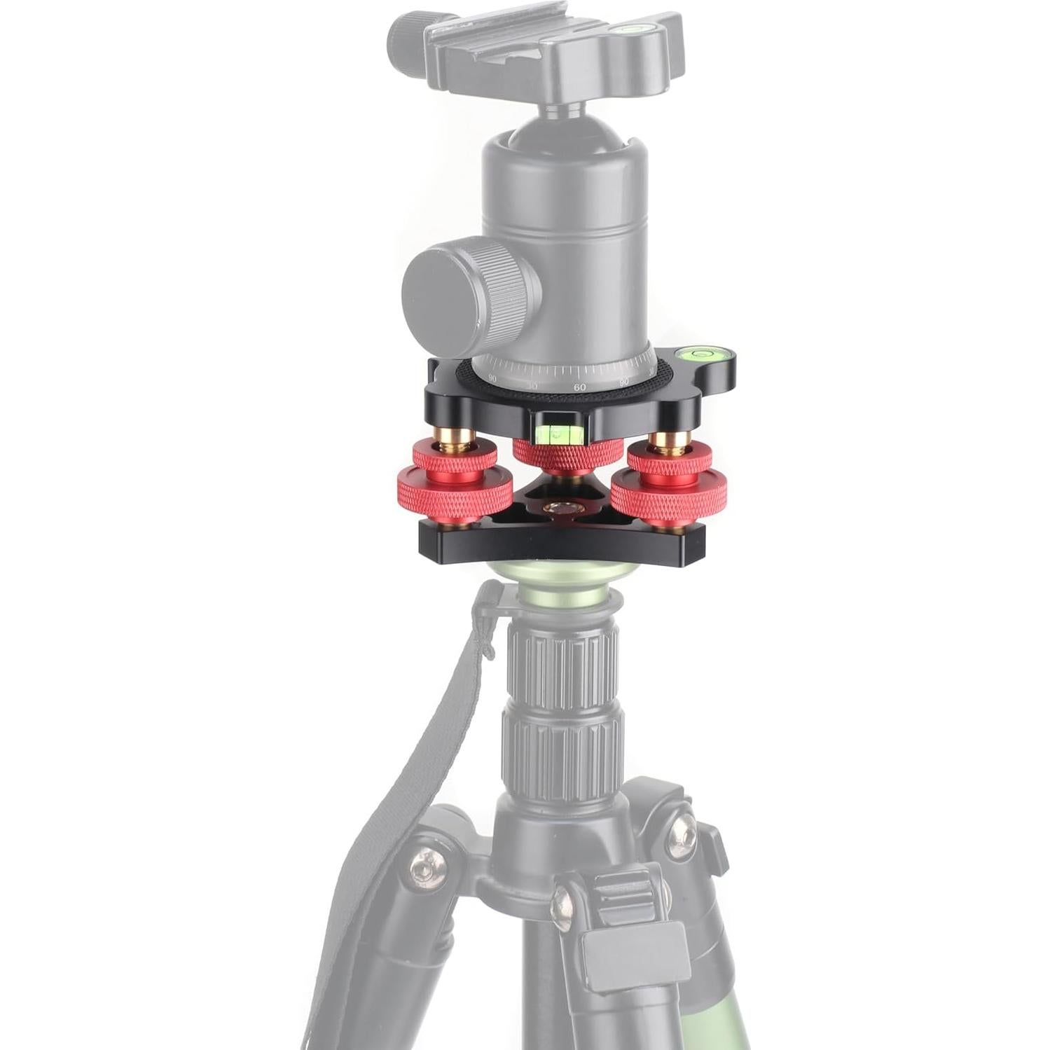 Soporte de trípode Fotga con base niveladora 15kg y 3 ruedas