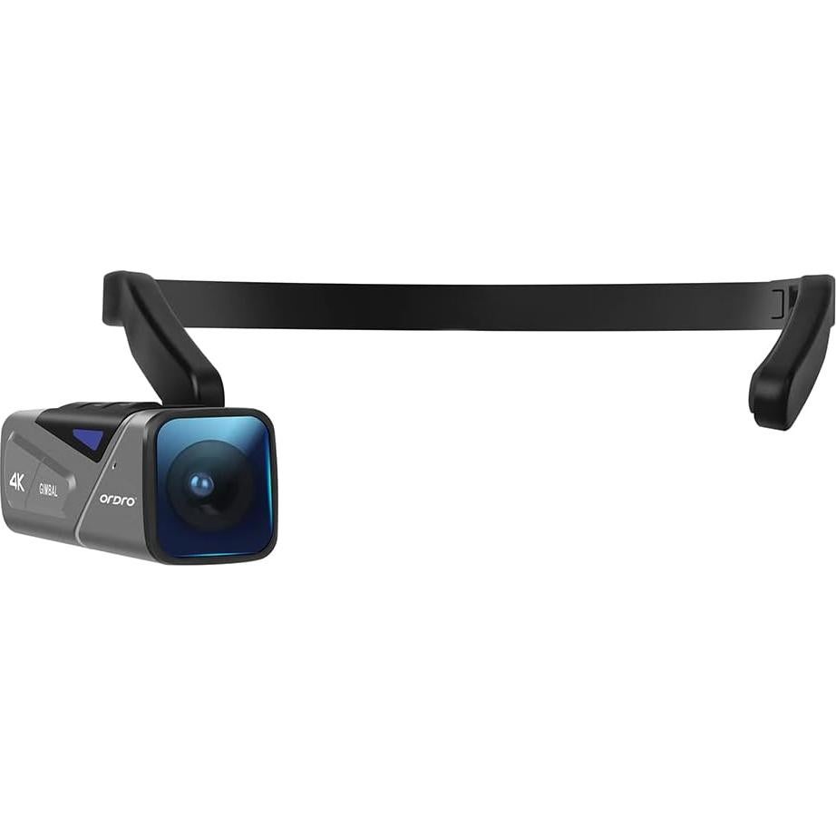 Cámara de Video 4K ORDRO EP7 Montada en la Cabeza con Gimbal