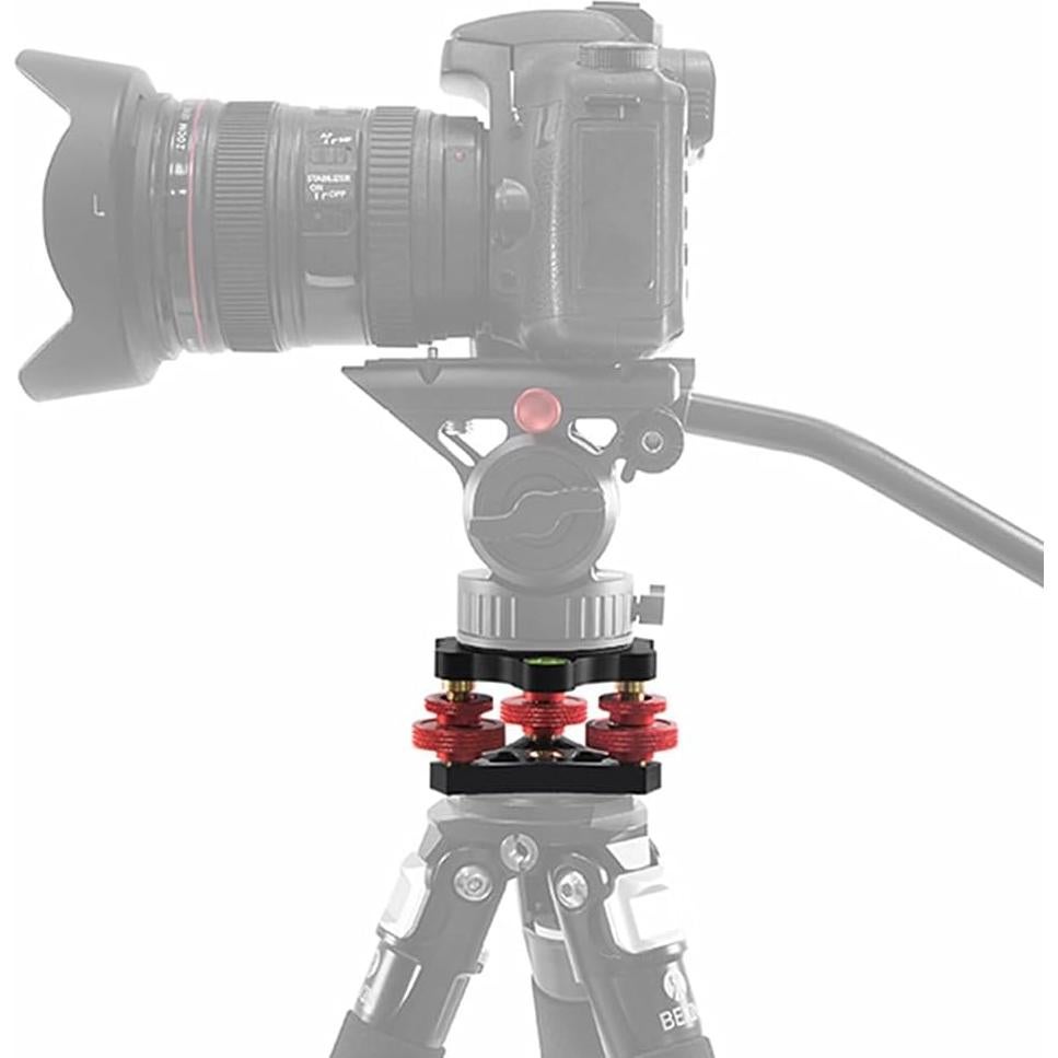 Cabezal de nivelación de trípode WYSXEBWZ +/−5° 15 kg