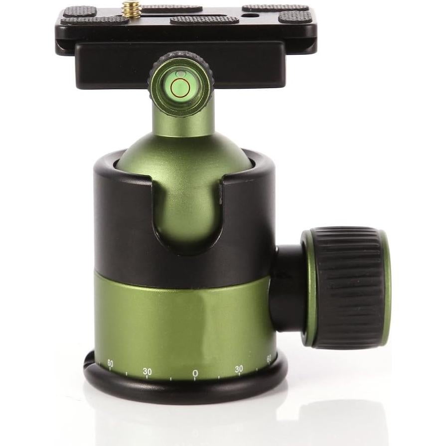 Cabeza de Trípode Profesional FOTGA 20KG 360° con Liberación Rápida