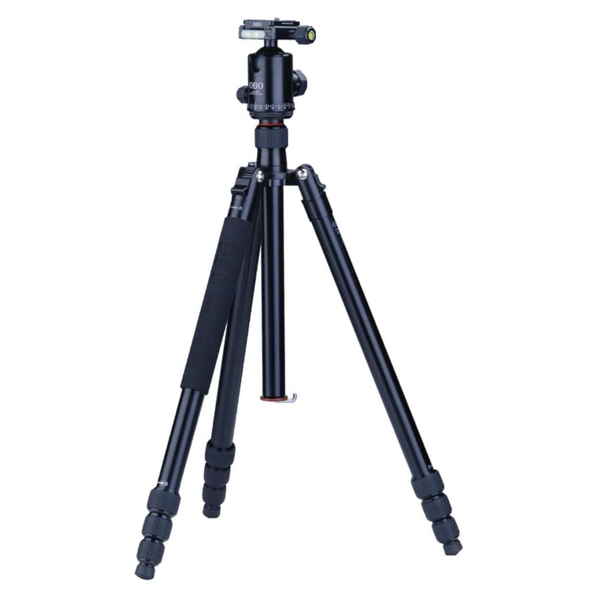 Trípode de Aluminio OBO BA224+B1 con Cabeza Panorámica 145cm