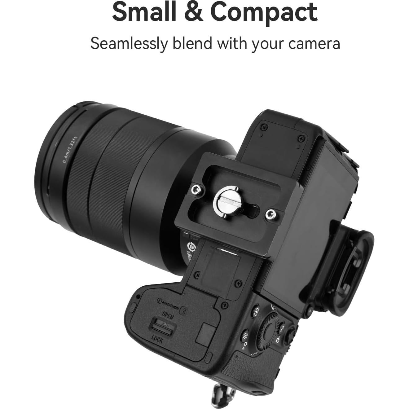 Placa de Liberación Rápida UTEBIT 50mm Aluminio Antideslizante