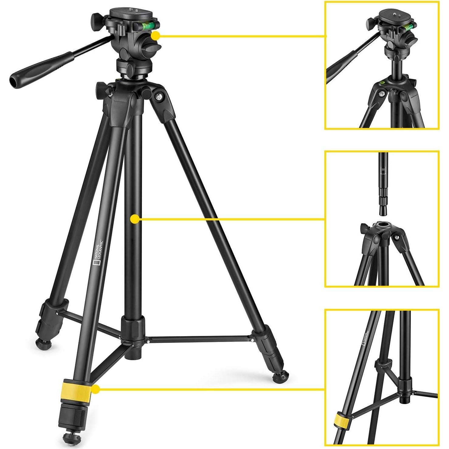 Trípode Fotográfico National Geographic NGPH004 con Monopod