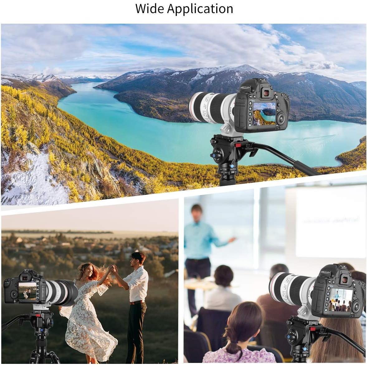 Cabezal de Video Fluido SIRUI AM-5V con Placa Rápida 3 kg