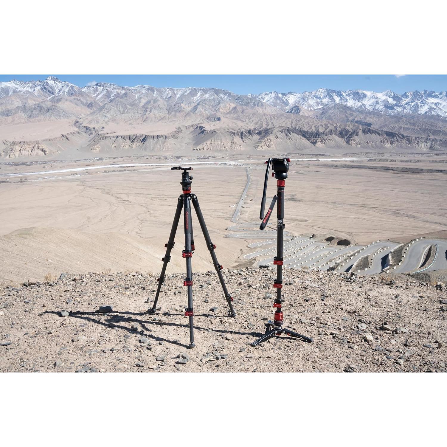 Cabezal Fluido iFootage Komodo K5S para Trípode y Monopie - 5KG