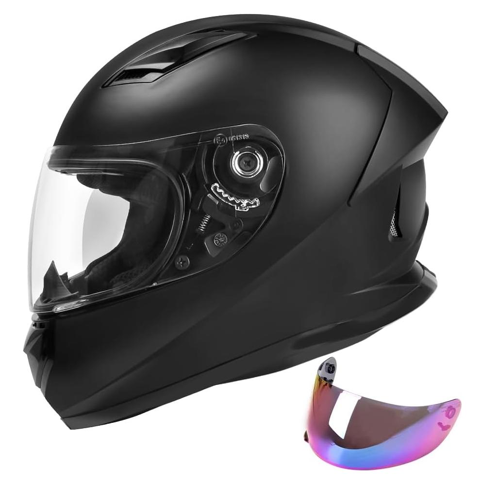 Casco de motocicleta JAGASOL JS-QK-111S-M Negro Mate M