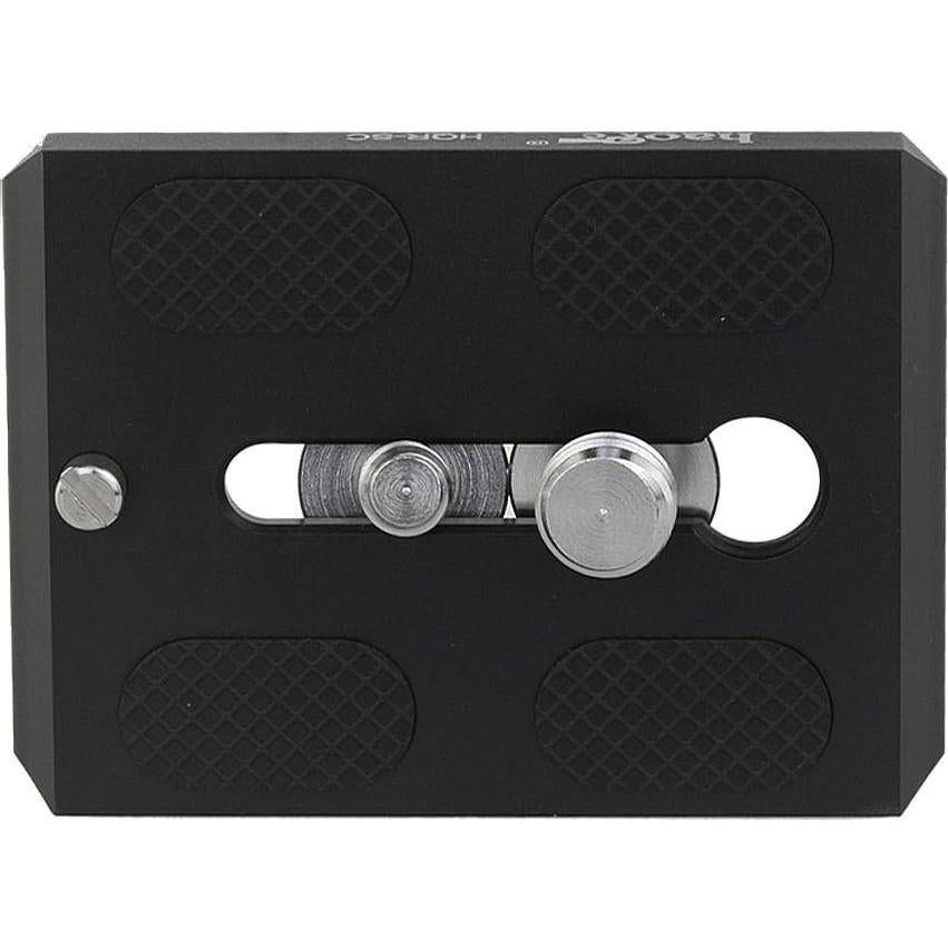 Haoge HQR-SC Camera QR Quick Release Plate for Sachtler Video 14II, DV 2, DV 4, DV 6, DV 8, DV 8/100, DV10 3+3, DV10 5+5, FSB6T, FSB8T, FSB10T Tripod Fluid Head Replace Touch & Go Plate S