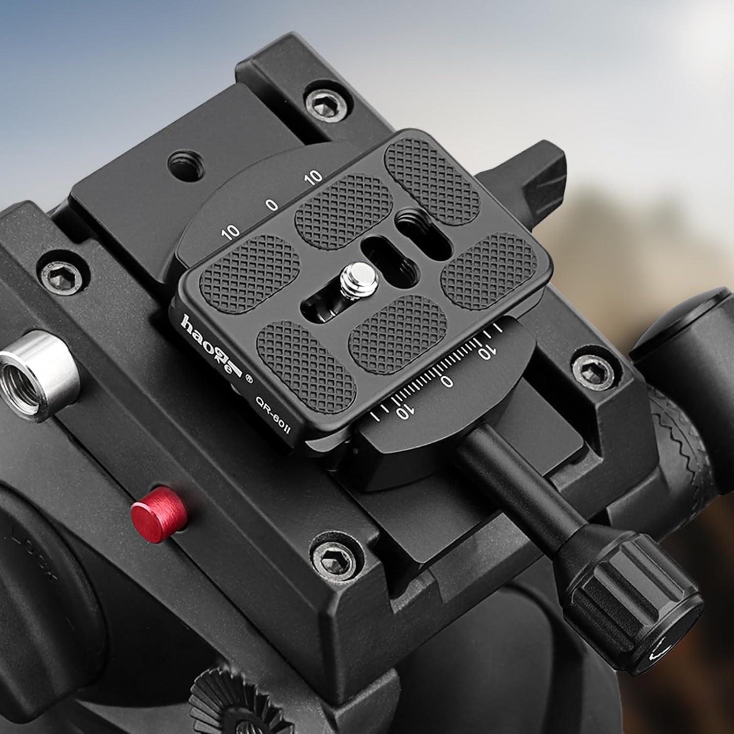 Adaptador de Liberación Rápida Haoge CP-MA90 para Manfrotto