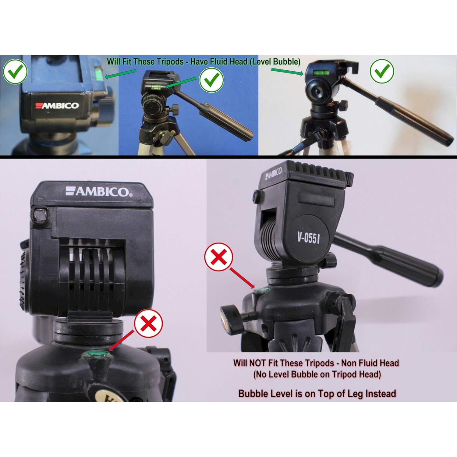 Placa de liberación rápida DaVoice QB-6E 42mm para trípodes