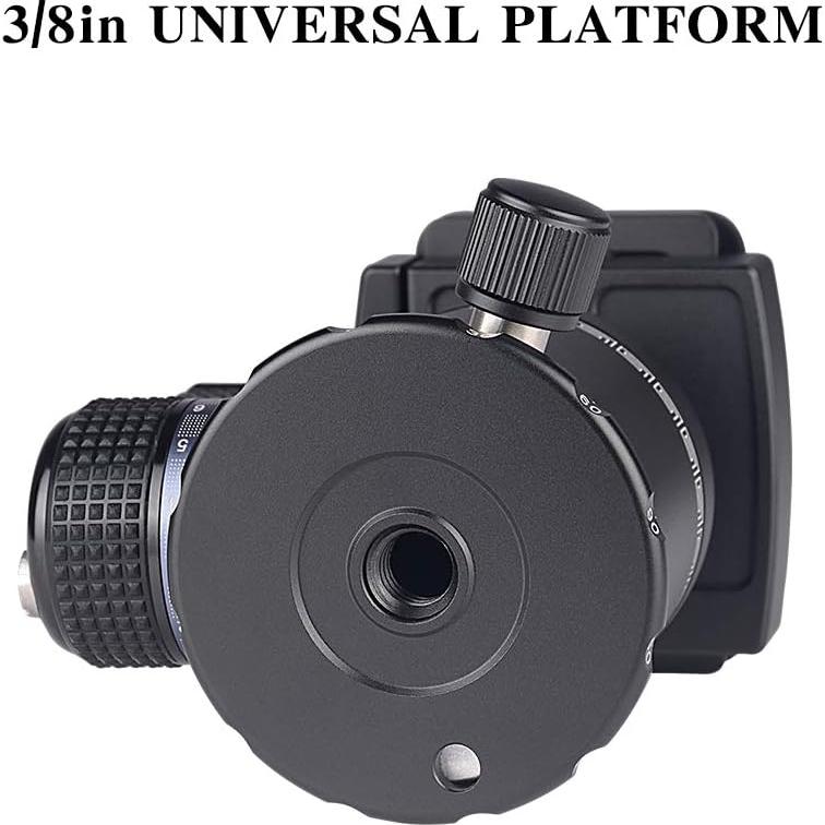 Cabezal de bola panorámico AOKA KK44 360° con placa rápida