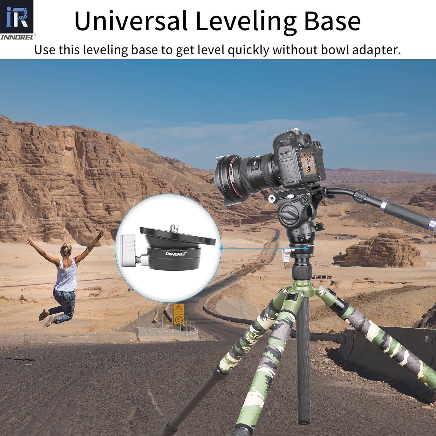 Base de Nivelación INNOREL LB50 con Nivel de Burbuja 10kg