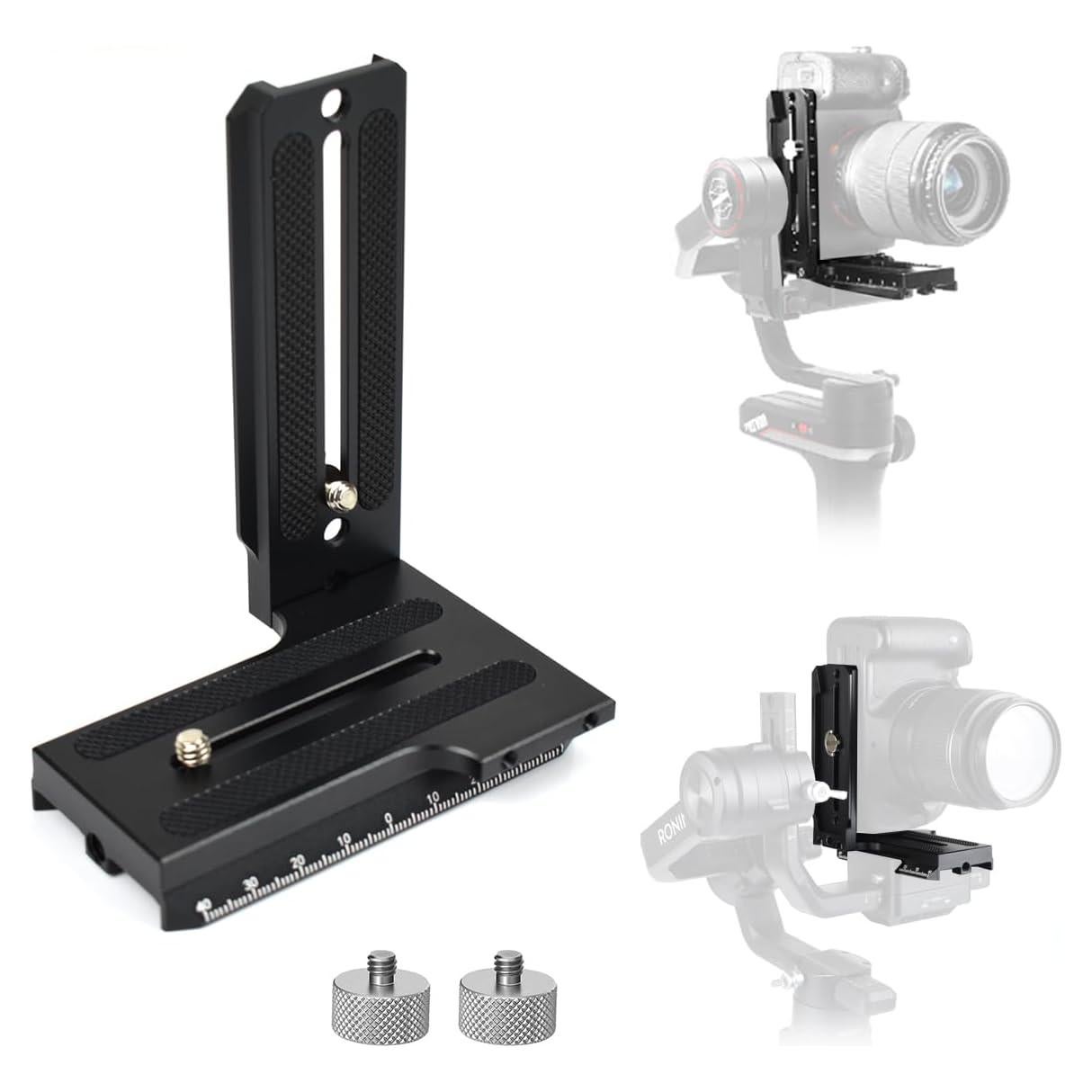 Soporte L Montaje Vertical Akeipho para Zhiyun Weebill-S y DJI Ronin-S
