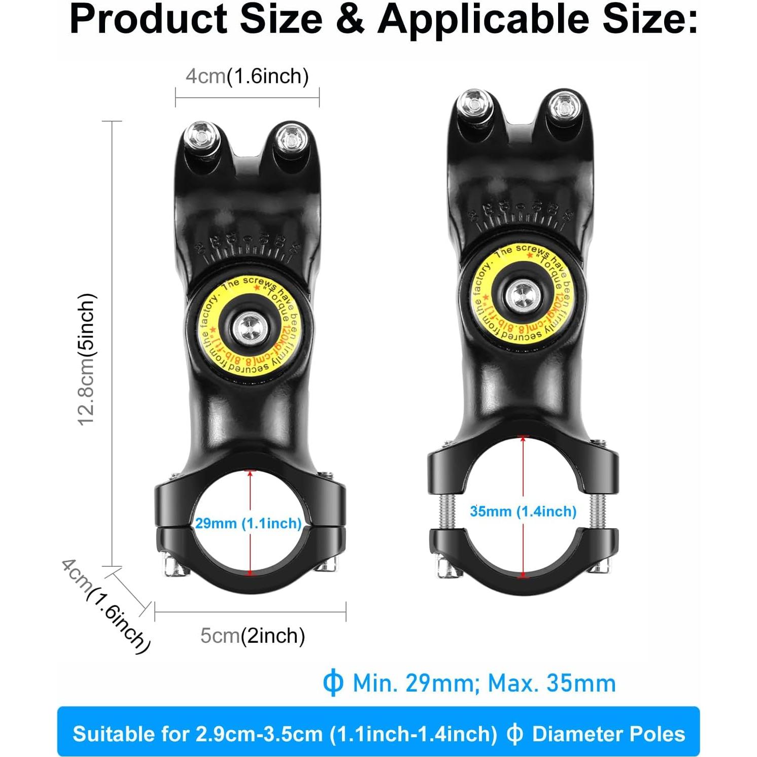 Soporte Telescópico PULUZ para Manillar de Motocicleta y Bicicleta