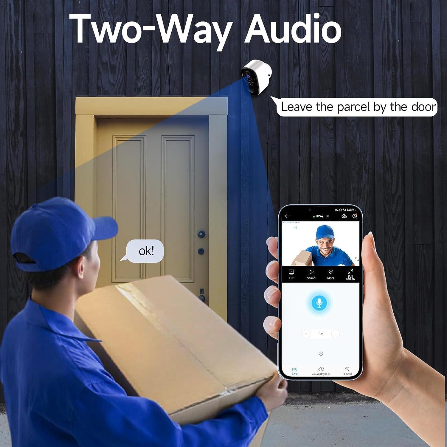 Cámara de Seguridad Solar Inalámbrica Rraycom 5MP WiFi Exterior