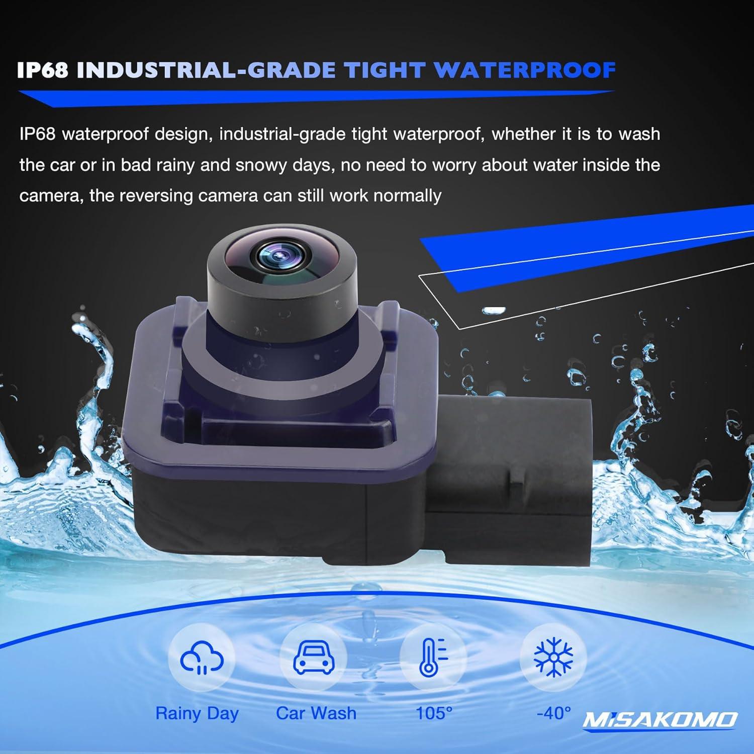 Cámara de Respaldo Misakomo HD 170° para Ford F150 2017-2022