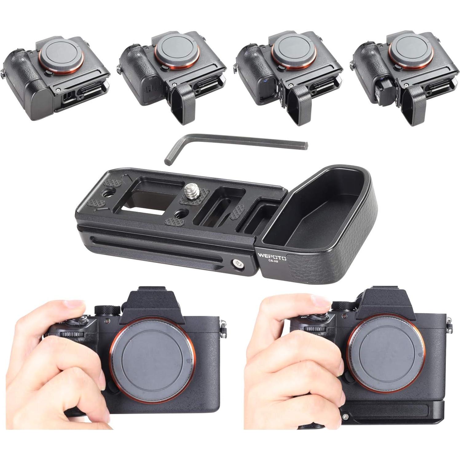 Placa de Liberación Rápida WeiRong para Sony A9/A7III/A7RIII