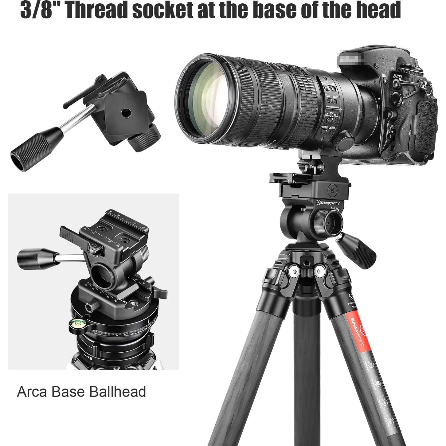 Soporte de Ventana para Coche SUNWAYFOTO CPH-02 Ajustable 5kg