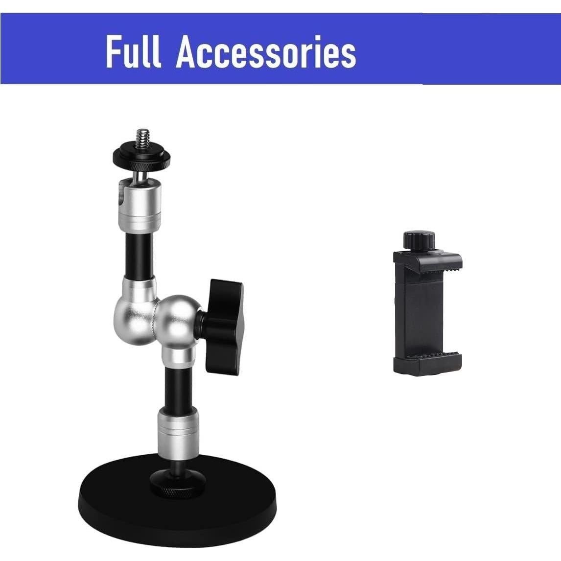 Soporte Magnético para Webcam AceTaken 7" Ajustable 360°