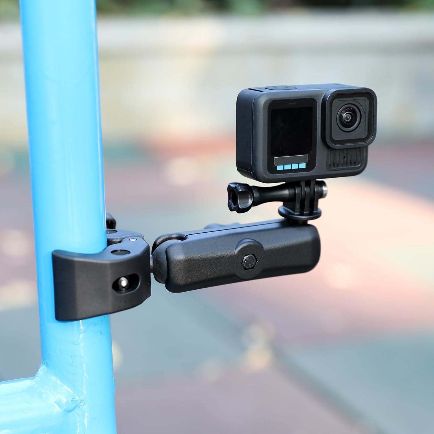 Soporte de Abrazadera GEPULY con Doble Cabezal para Cámara y Teléfono