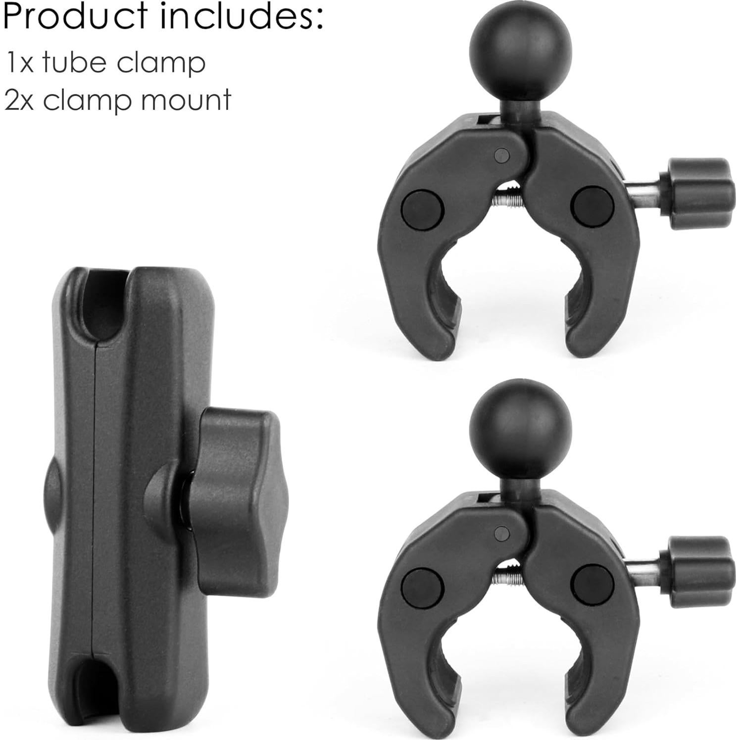 Soporte de Cámara Doble Super Clamp YALLSAME con Brazo Ajustable