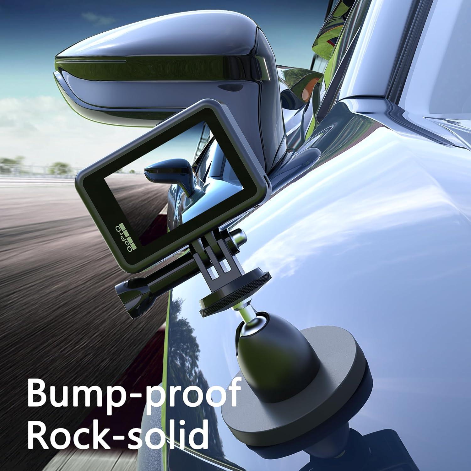 Soporte de Cámara Magnético Tío Ardilla 360° para Automóvil