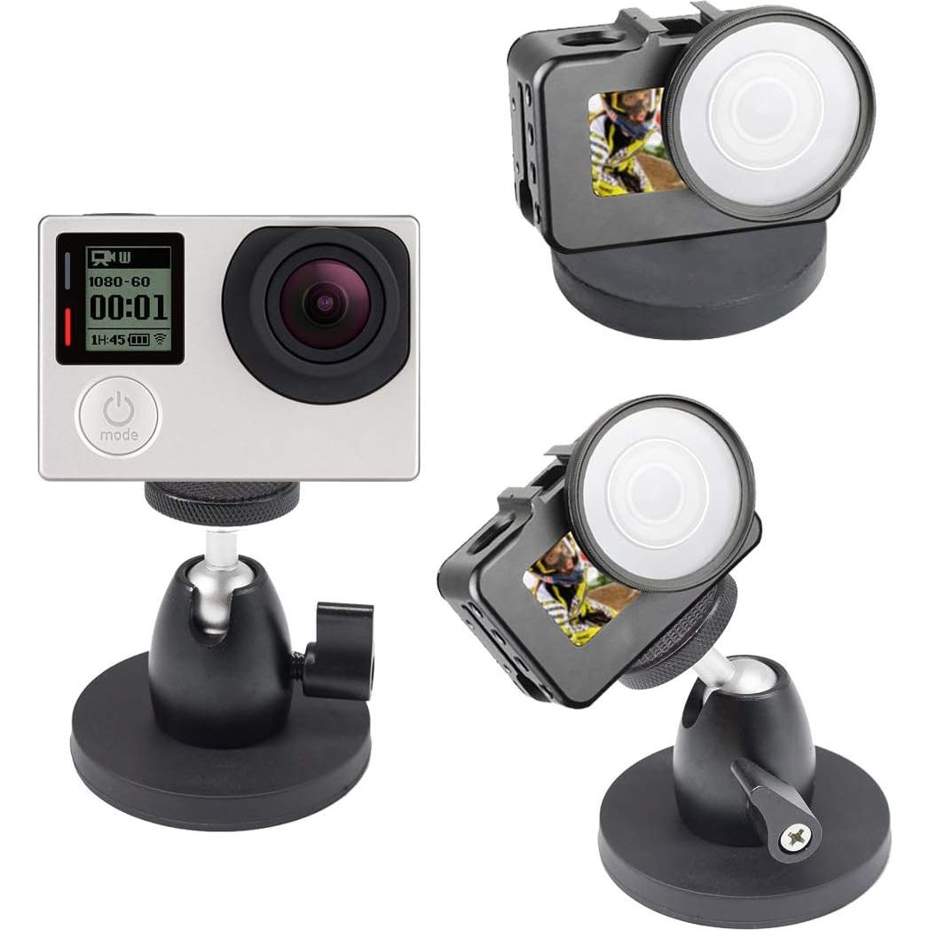 Soporte de Cámara Magnético Tío Ardilla 360° para Automóvil