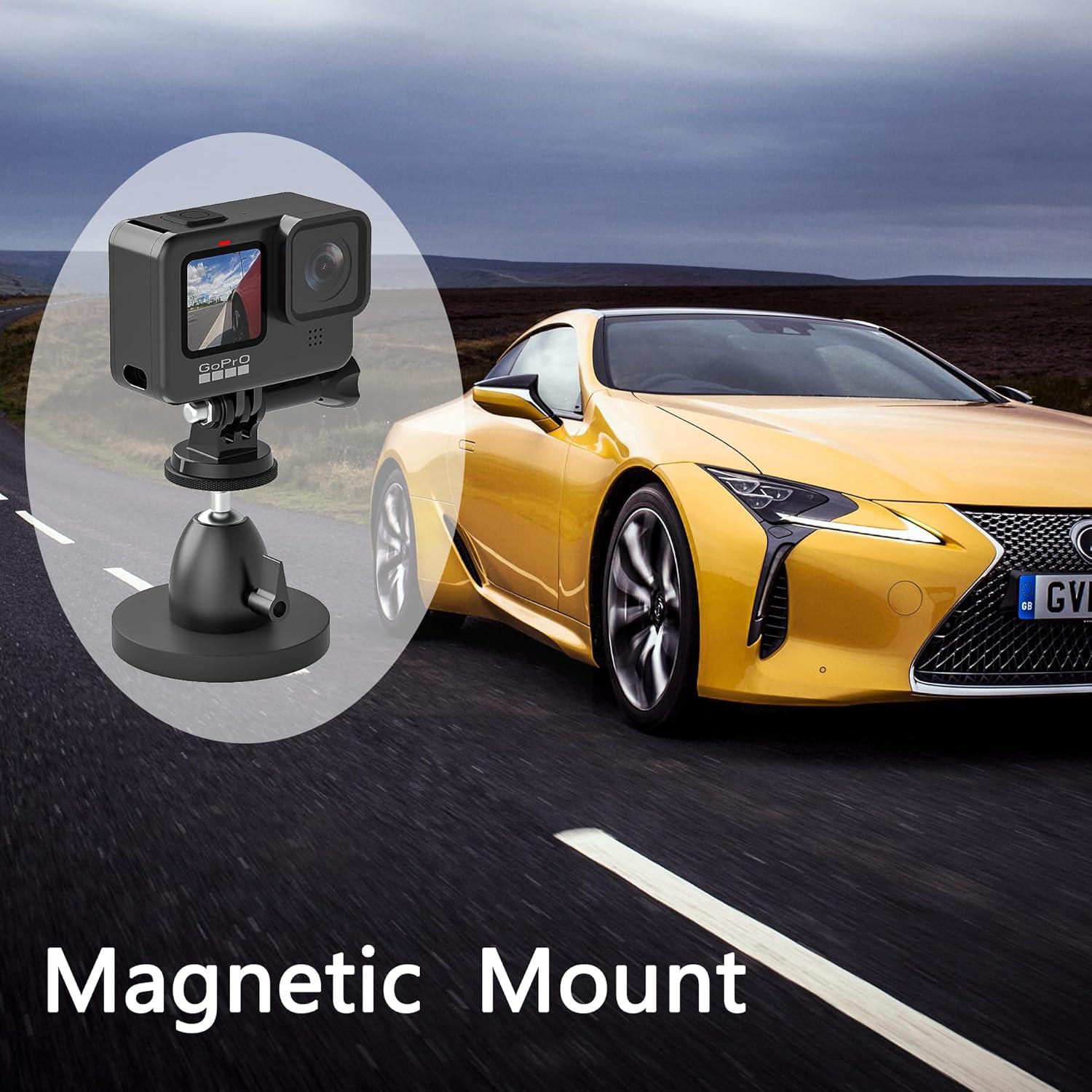 Soporte de Cámara Magnético Tío Ardilla 360° para Automóvil