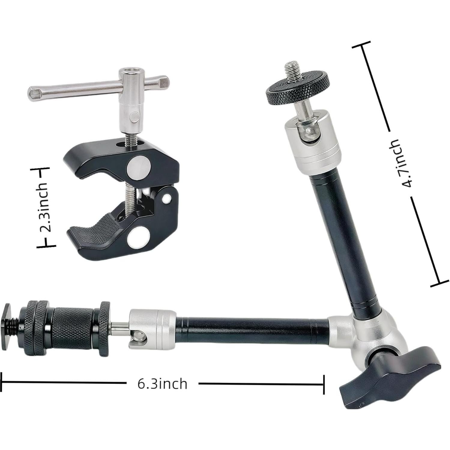 Soporte de Montaje Articulado LSYRIA 28 cm para Cámara y Accesorios
